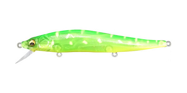 Megabass Crystal Lime Frog Vision 110