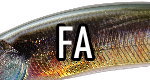 Megabass FA Lure Colors